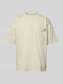 Hugo Blue T-shirt met borstzak model 'Naimos'