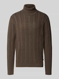 Jack & Jones Premium Gebreide pullover met kabelpatroon