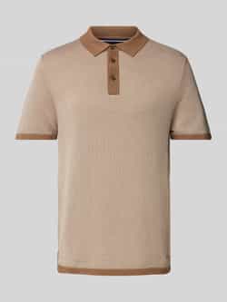 JOOP! Collection Poloshirt met korte knoopsluiting model 'Trent'