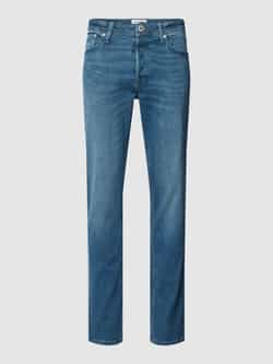 JACK & JONES JEANS INTELLIGENCE slim fit jeans JJITIM 784 medium blauw