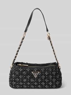 Guess Handtas met labelapplicatie model 'GIULLY'