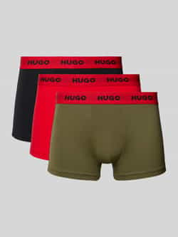 HUGO Boxershort met elastische band in een set van 3 stuks