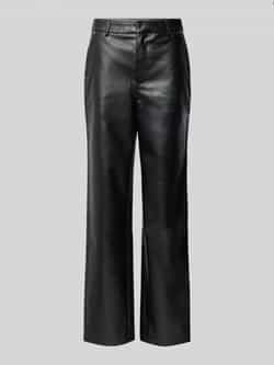 LeGer by Lena Gercke Stoffen broek in leerlook model 'Insa' LeGer Studio-collectie