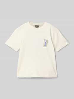 Quiksilver T-shirt met labelprint