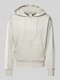 ADIDAS SPORTSWEAR Sweatjack met viscose en labelstitching