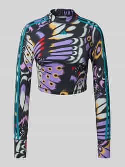 Adidas Sportswear Kort shirt met lange mouwen en logoprint model 'FARM'