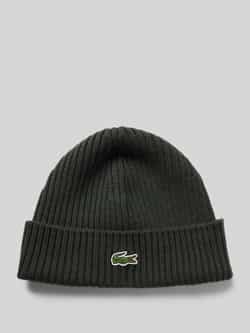 Lacoste Groene Logo Wol Hoed Rb0001L7A Green Heren
