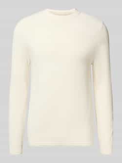 Superdry Gebreide pullover met ribboorden