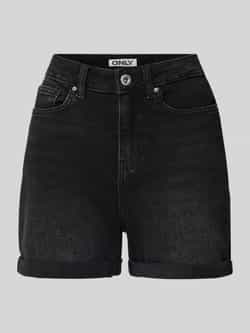 Only Relaxed fit korte jeans van katoenmix model 'JOSEPHINE'