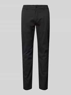lindbergh Slim fit chino met achterzakken