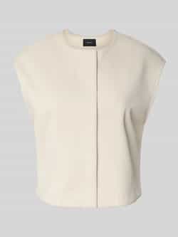 Someday Wide fit gilet met ronde hals model 'Umandy'