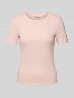 Tom Tailor Denim Slim fit T-shirt van katoenmix