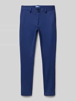 Jack & jones Slim fit chino met siernaden en viscose model 'JAXON'