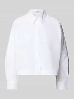 Ivy Oak Regular fit overhemdblouse met blinde knoopsluiting model 'BRITTNEY'