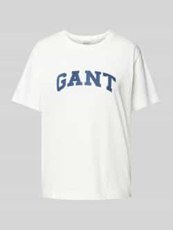 Gant T-shirt met labelprint