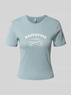 Only Regular fit T-shirt van puur katoen model 'BINA LIFE'