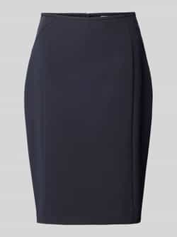 Jake*s Collection Knielange kokerrok in effen design