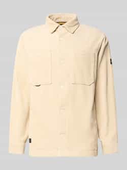 Camel active Regular fit vrijetijdsoverhemd in ribcordlook