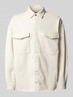 American vintage Regular fit vrijetijdsoverhemd met paspelzakken op de borst model 'SNOPDOG'