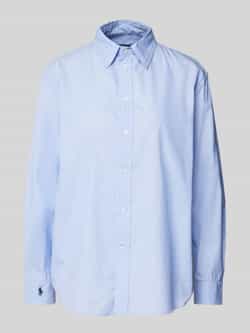 Polo Ralph Lauren Oversized fit overhemdblouse met kentkraag