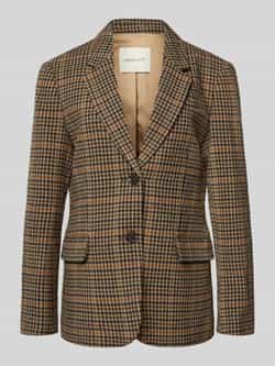 Gant Wollen blazer met reverskraag model 'HOUNDSTOOTH'