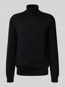 Armani Exchange Regular fit van coltrui van een scheerwolmix model 'Lupetto'