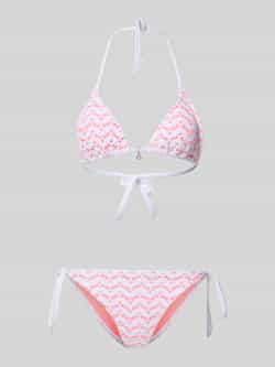 Bikini met vetersluiting, model ‘YERODASIA WAVEMESH’