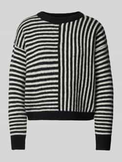 Vero Moda Regular fit gebreide pullover met streepmotief model 'URANUS'