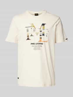 PME Legend T-shirt met labelprint