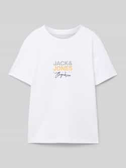 Jack & jones T-shirt met labelprint model 'CANGGU'
