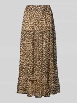 Vero Moda Uitlopende maxirok met all-over motief model 'SMILLA'