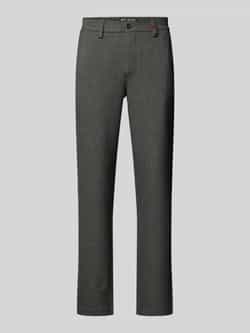 MAC Regular fit broek met riemlussen model 'Lennox'