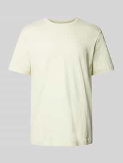 Tom Tailor Regular fit T-shirt van puur katoen met rubberen logoprint