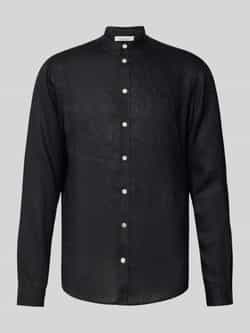 Casual friday Slim fit vrijetijdsoverhemd van linnen model 'Anton'