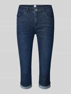 BRAX Capri-jeans met siersteentjes model 'SHAKIRA'
