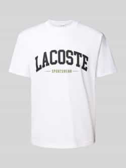 Lacoste T-shirt met labelprint
