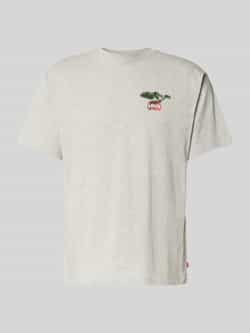Levi's T-shirt met labelprint