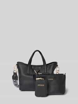 Guess Handtas met labelapplicatie model 'LATONA'