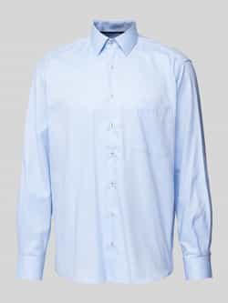 Eterna Overhemd met lange mouwen Comfort fit NON IRON (strijkvrij)