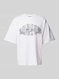 REVIEW T-shirt met labelprint