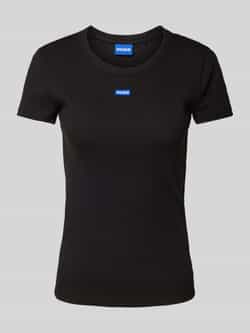 OTTO HUGO Blue T-shirt Easy Tee_B met hugo applicatie