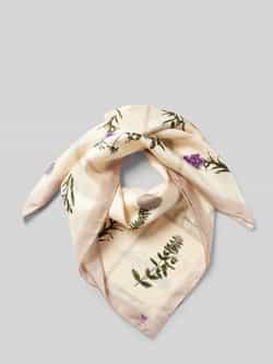 Weekend Max Mara Sjaal van zijde met labeldetail model 'ONESTO'