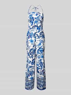 ADLYSH Jumpsuit met vetersluiting aan de achterkant en halter