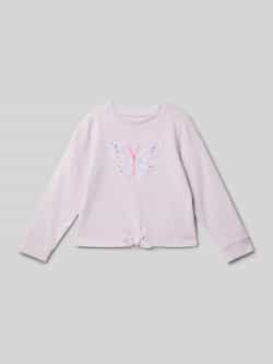 Tom Tailor Regular fit sweatshirt met interactief pailettenmotief