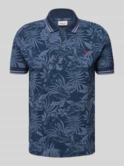 Replay Regular fit poloshirt met logostitching