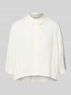Only Korte overhemdblouse van pure viscose model 'ASTRID'