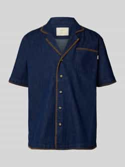 BLKVIS Relaxed fit jeansoverhemd met borstzak