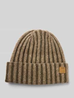 Barts Beanie met labeldetail model 'Selfoss'