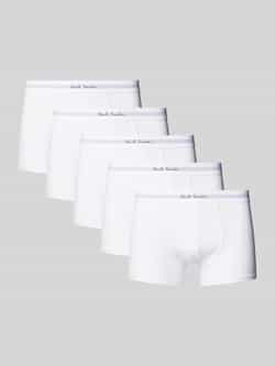 Paul Smith Boxershort met elastische band met logo in een set van 3 stuks