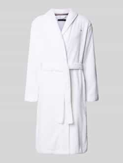 Tommy Hilfiger Regular fit badjas van puur katoen